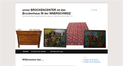Desktop Screenshot of brockencenter.ch