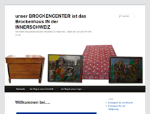 Tablet Screenshot of brockencenter.ch